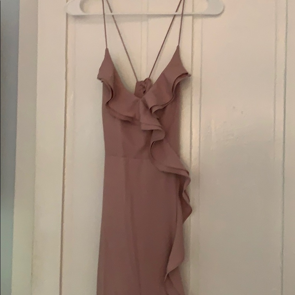 Gorgeous pink long dress